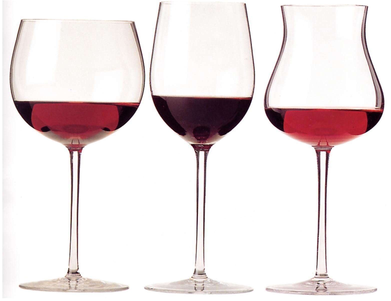 Картинка: разные бокалы вина. Характеристики вина